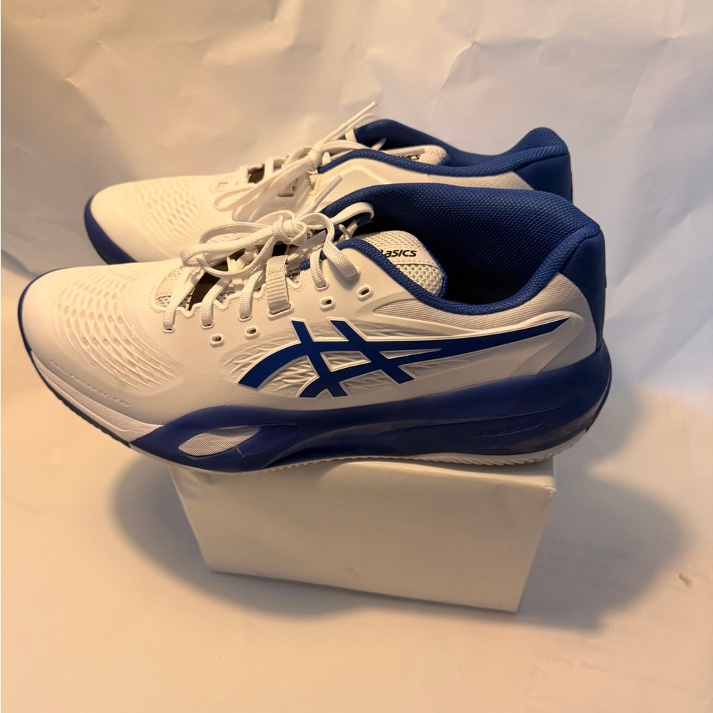 ASICS Gel-Resolution X tennis men’s size 11.5.  1041A485. New / Returns